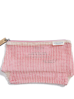 【贈品】網格化妝包_粉紅