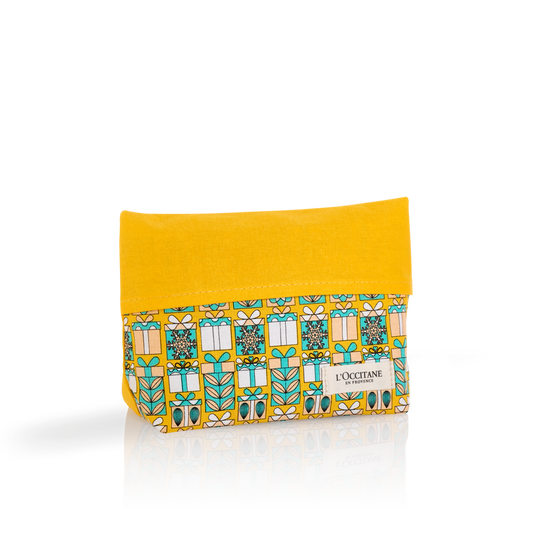 贈品|歡聚時光旅行化妝包-黃