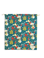 贈品|豐收乳油木繽紛藍抽繩束口袋