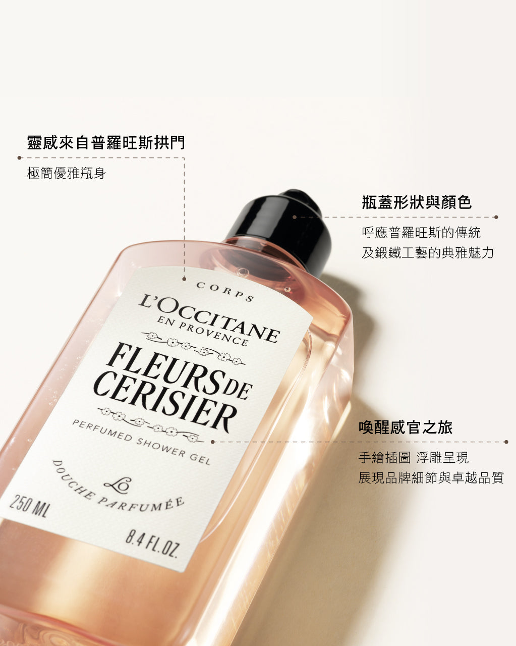 Fleurs de Cerisier 櫻花沐浴膠