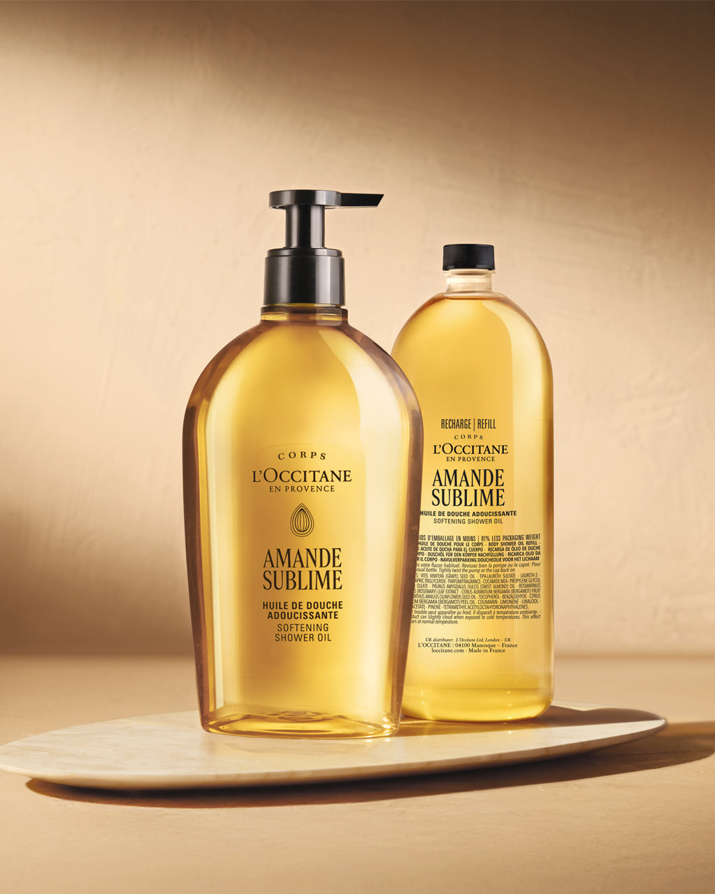 杏仁極緻柔膚沐浴油