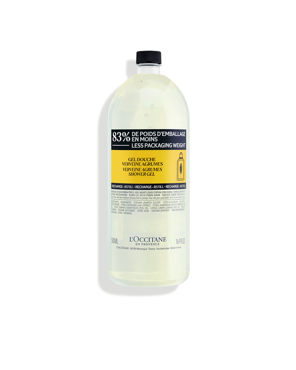 果漾馬鞭草沐浴膠補充瓶