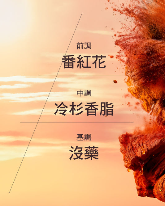 番紅花木香氛組