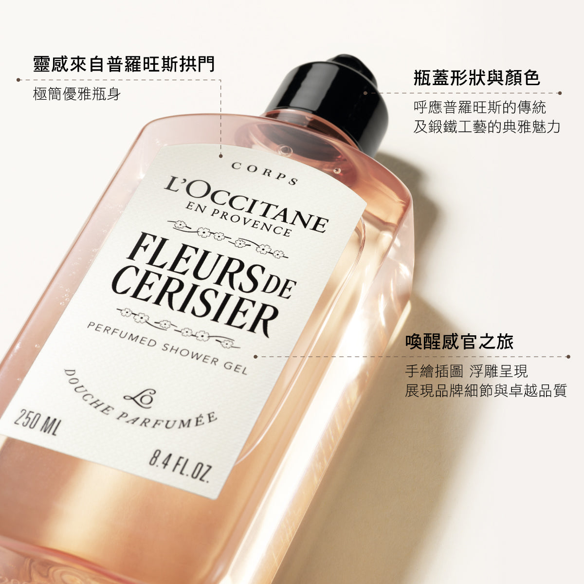 櫻花沐浴膠 250ML