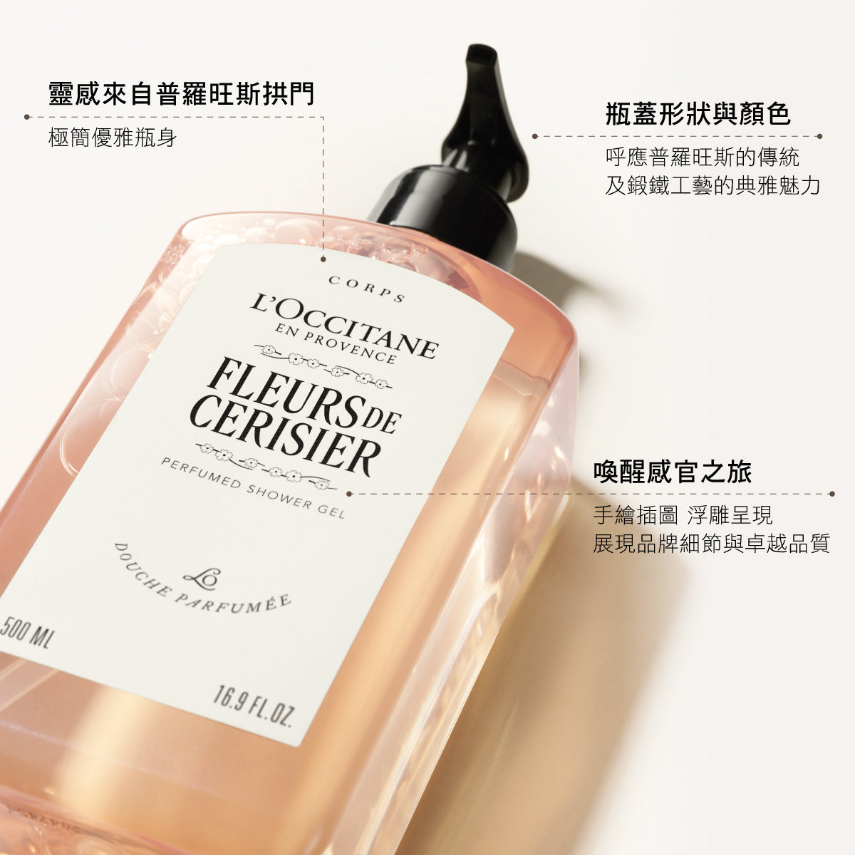 櫻花沐浴膠 500ML