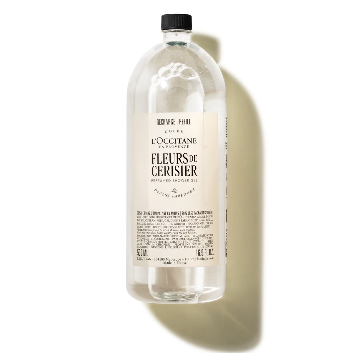 櫻花沐浴膠補充瓶 500ML