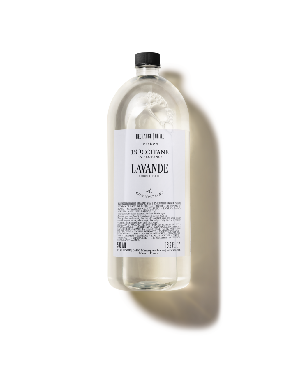 Lavande foaming bath refill