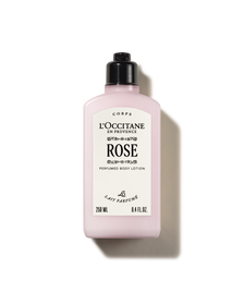 Rose perfumed body lotion