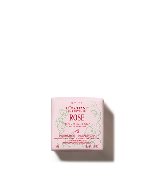 Rose solidarity perfumed hand soap