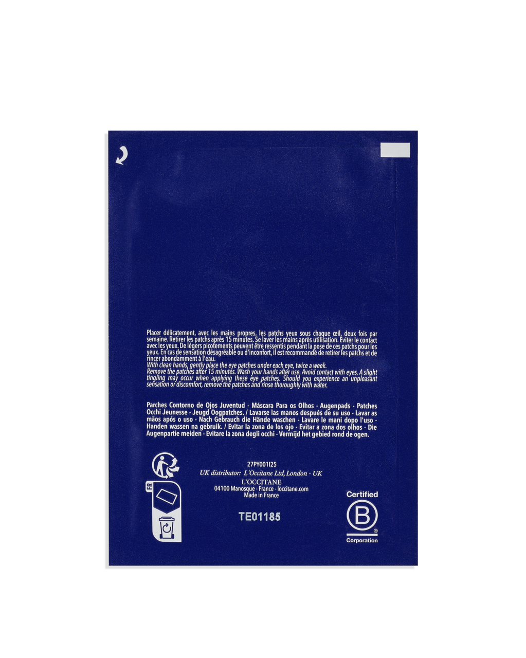 IMMORTELLE PRECIEUSE EYE PATCHES