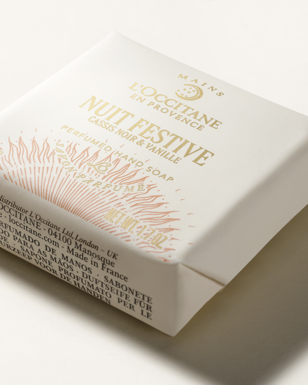 Nuit Festive perfumed soap