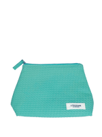 【贈品】鬆餅紋化妝包_杏葉綠