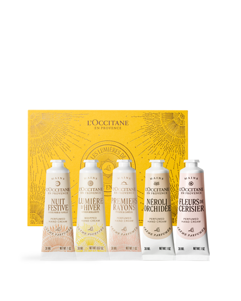 節慶光芒五入手霜禮盒