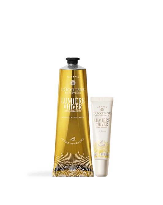 白晝金橙護手潤唇組