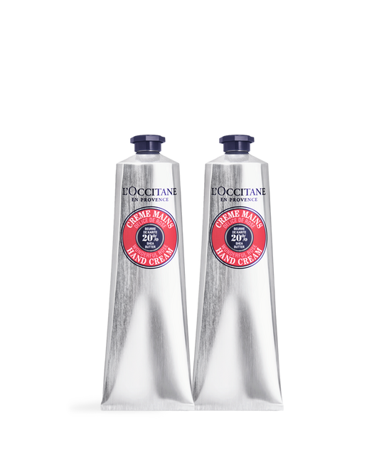 乳油木玫瑰護手雙入組