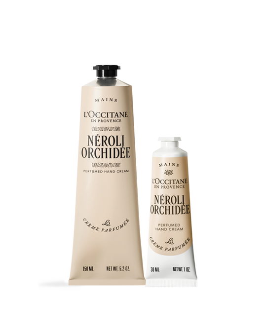 橙花蘭花浪漫嫩手組