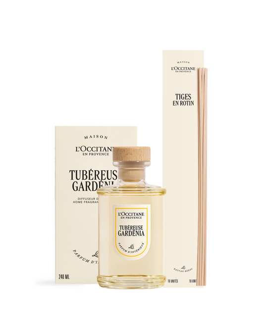 晚香玉梔子花擴香組(含擴香枝)