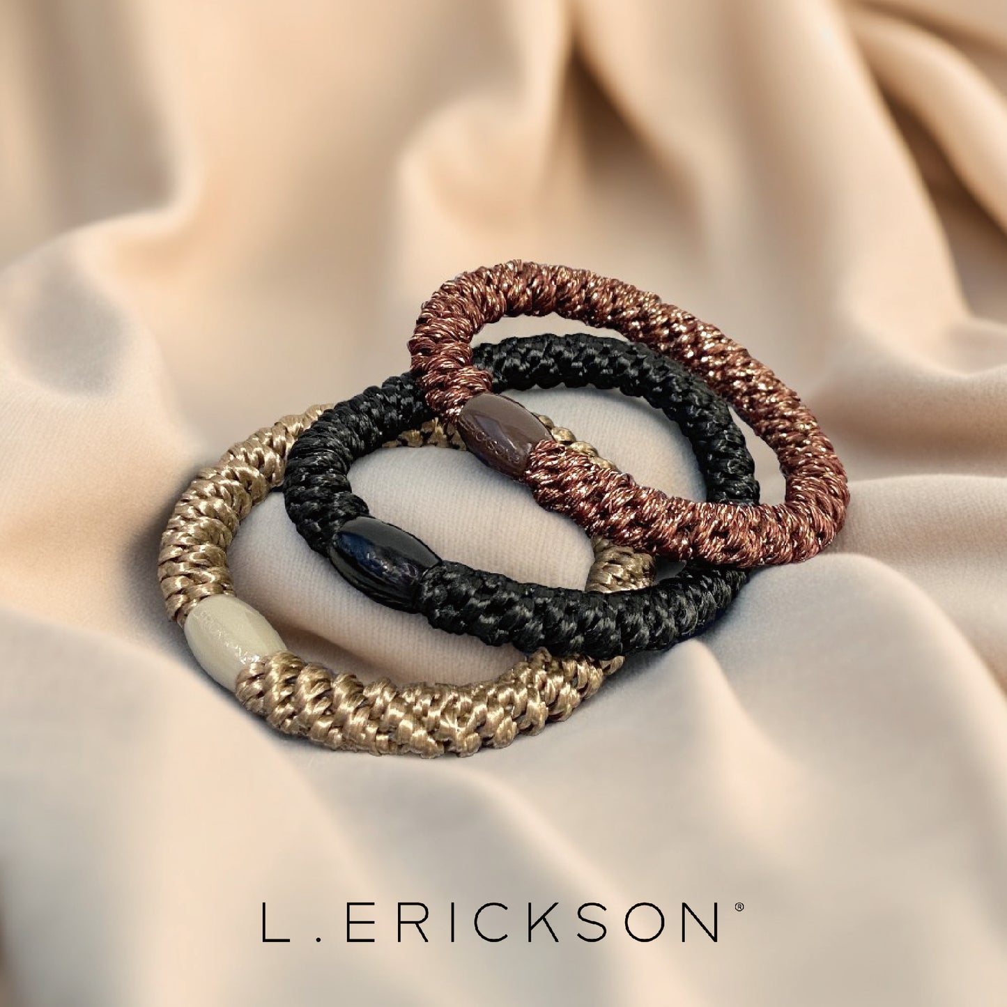 【贈品】L.ERICKSON髮圈三入組