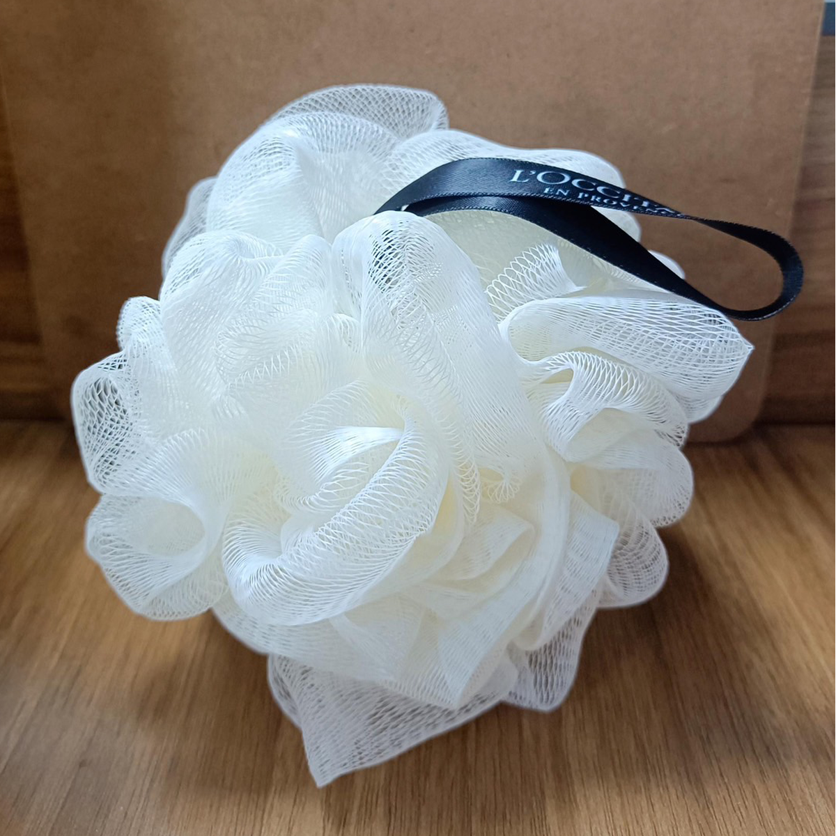 【贈品】品牌緞帶沐浴球