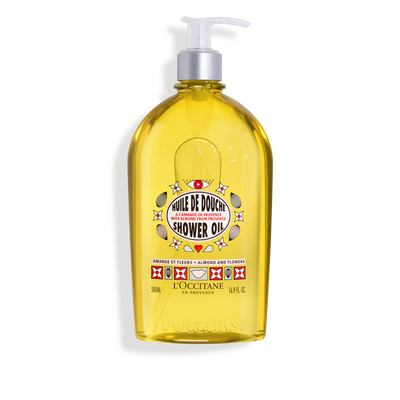 杏仁橄欖花沐浴油 - 500ML大容量包裝