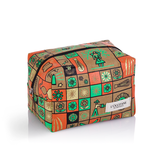 贈品｜繽紛環保紙製化妝包